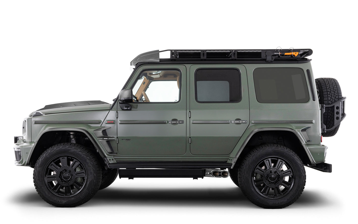 Conversion Kit - Mercedes-Benz W463A G63 AMG 4x4 to Brabus 800 Style Widestar Stealth Green