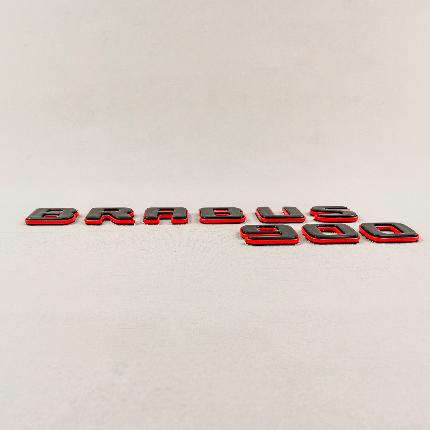 Brabus 900 Style Red Metal Badges Emblems Set for Mercedes-Benz W463 W463A W464 G Wagon