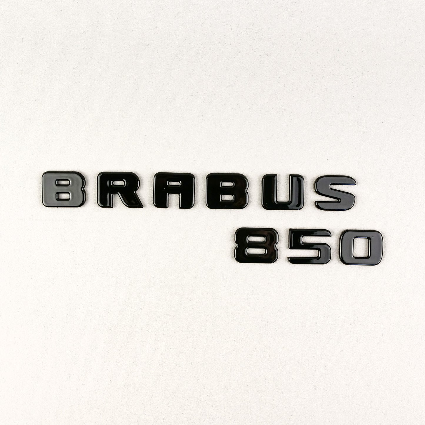 Metal Black Brabus 850 Style Emblem Logo Badge for Mercedes-Benz W463 G-Class G Wagon