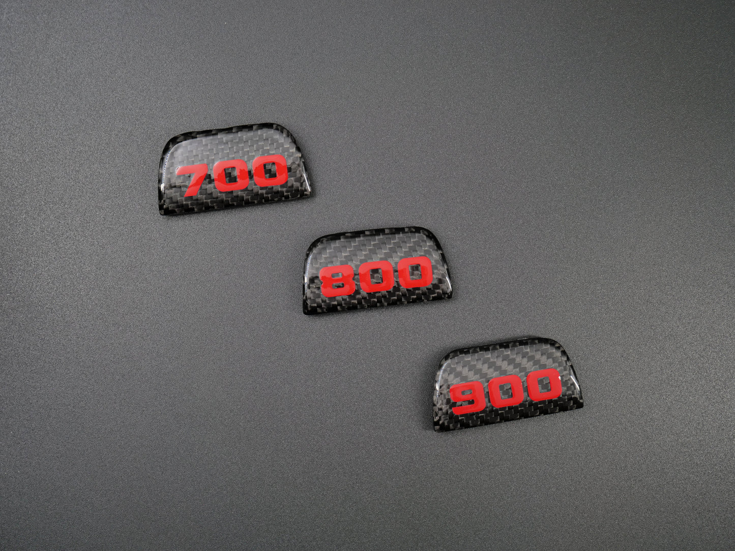 Steering Wheel Emblem Insert Brabus 900 Style Red for Mercedes-Benz W463A