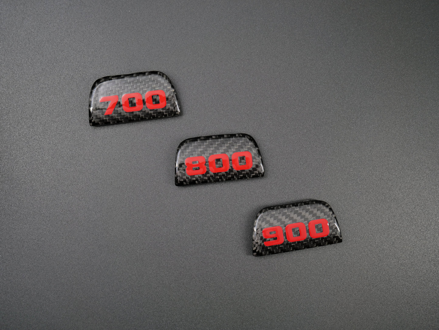 Steering Wheel Emblem Insert Brabus 900 Style Red for Mercedes-Benz W463A