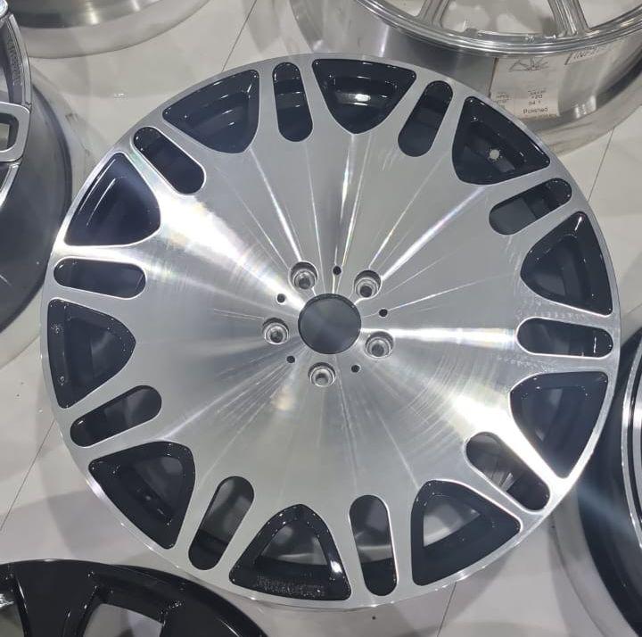 Brabus Style Monoblock M Platinum Edition Rims R22 Chrome for Mercedes-Benz W463A G-Class