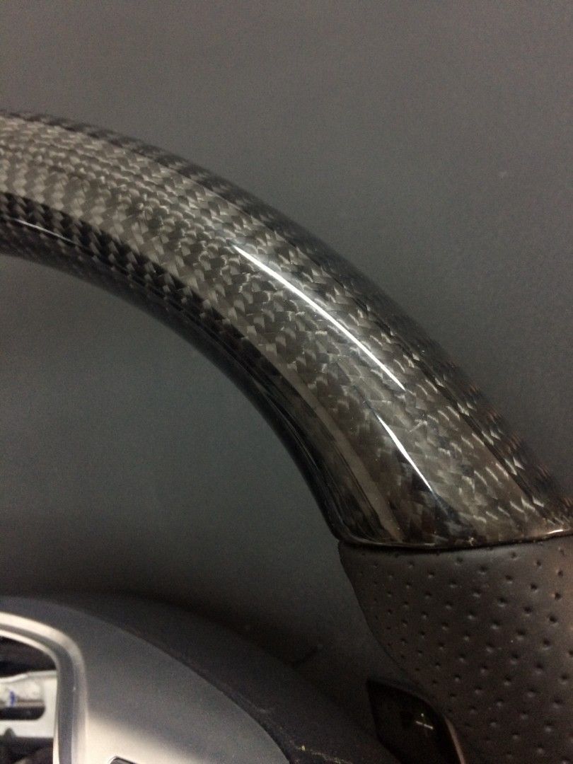 Mercedes-Benz E-Class G-Class GL ML W166 X166 W463 Steering Wheel Carbon Leather