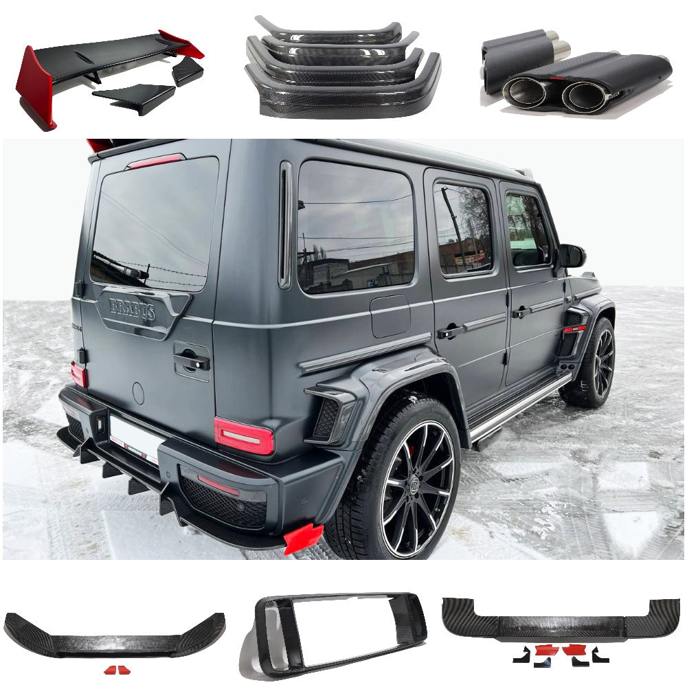 Сarbon Fiber Brabus Style Rocket G900 Body Kit for Mercedes-Benz W463A G Wagon