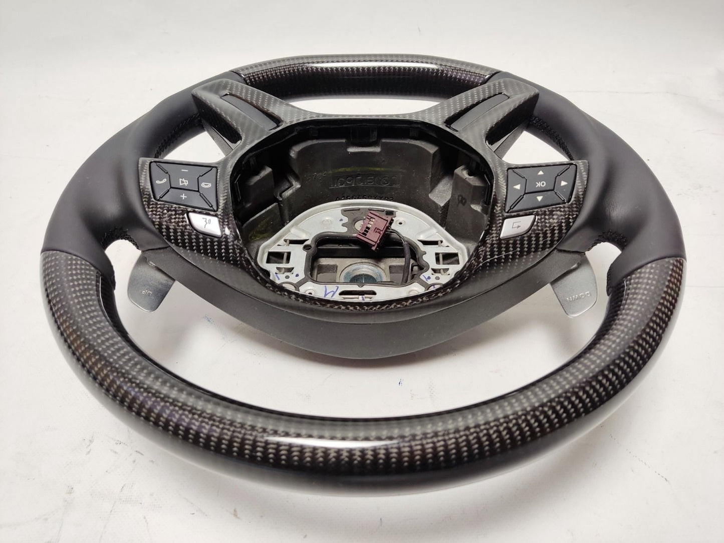Mercedes-Benz S-Class W221 Steering Wheel Carbon Fiber Leather