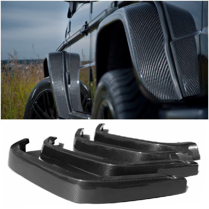 Mercedes-Benz W463a W464 Carbon Fender Flares 12cm
