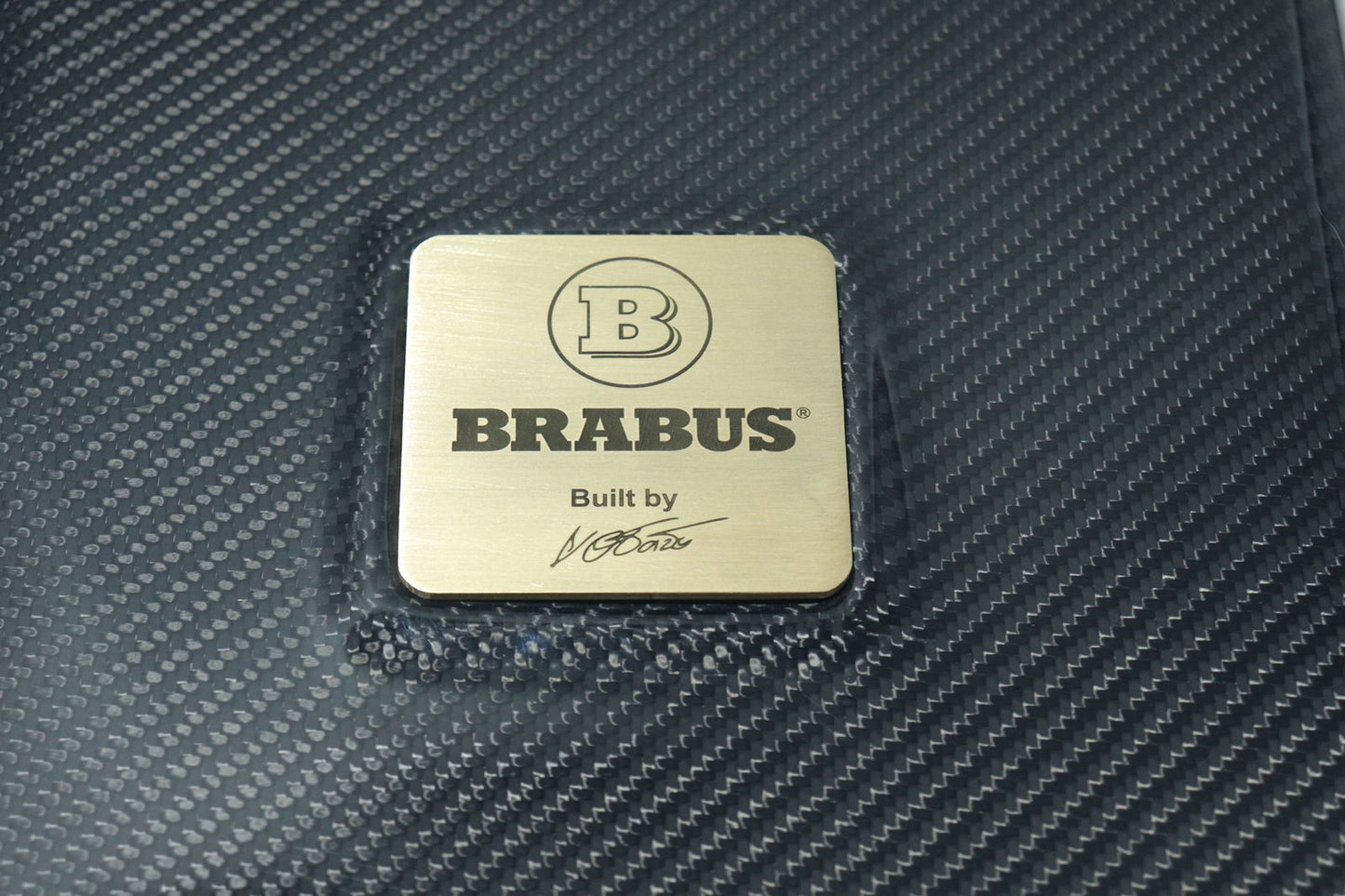 Brabus Style Engine Cover Badge for Mercedes-Benz Cars