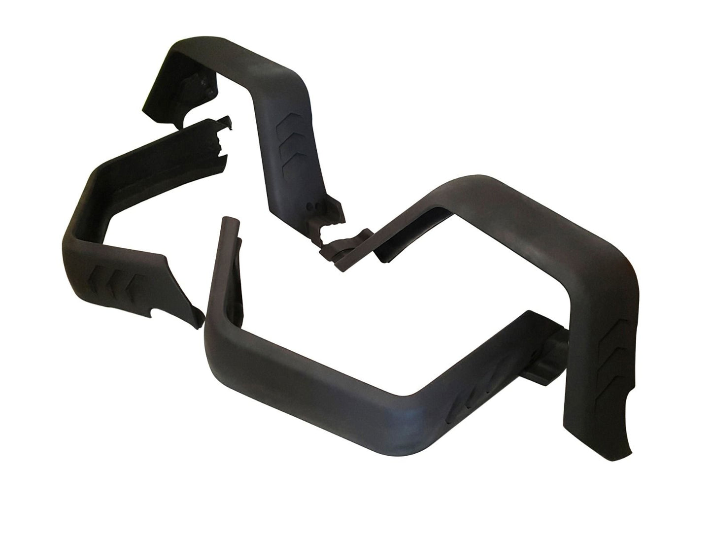 Mercedes-Benz W463 G-Class Brabus Style 4x4 Squared Fender Flares with LED