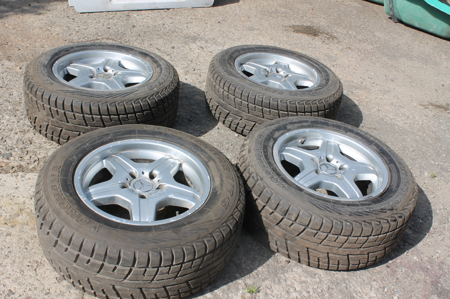 AMG Style Rims R18 with Tires for Mercedes-Benz W463 G-Class 4pcs