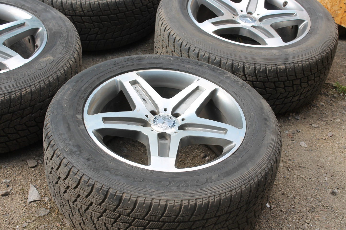 AMG Style Rims R19 with Tires for Mercedes-Benz W463 G-Class 4pcs