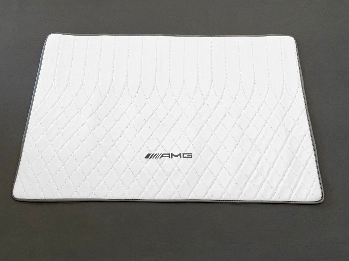 White AMG Style Floor Mats for Mercedes G Wagon W463A W464 G-Class 2018+