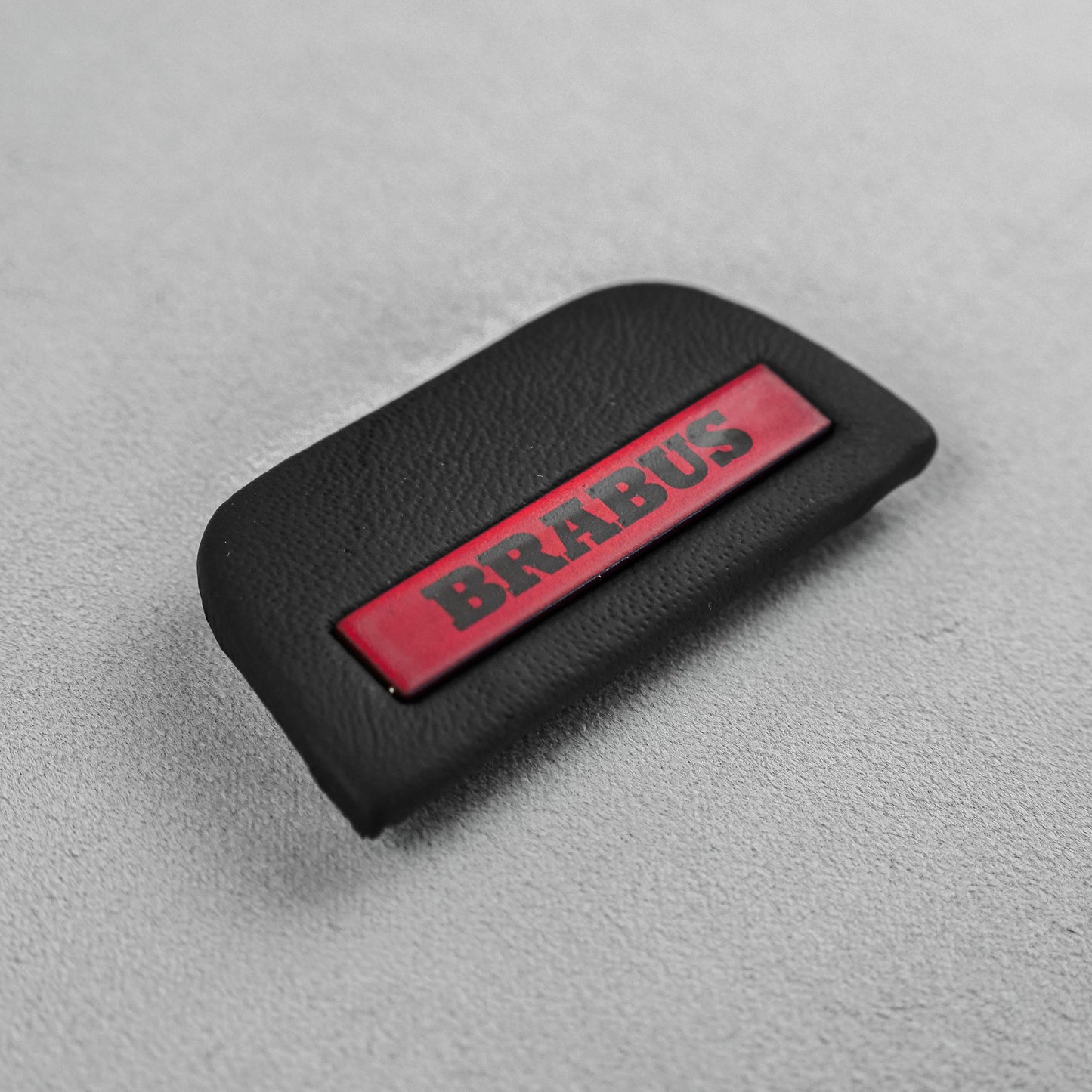 Steering Wheel Emblem Insert Brabus Style for MERCEDES-BENZ W463A-Black and Red