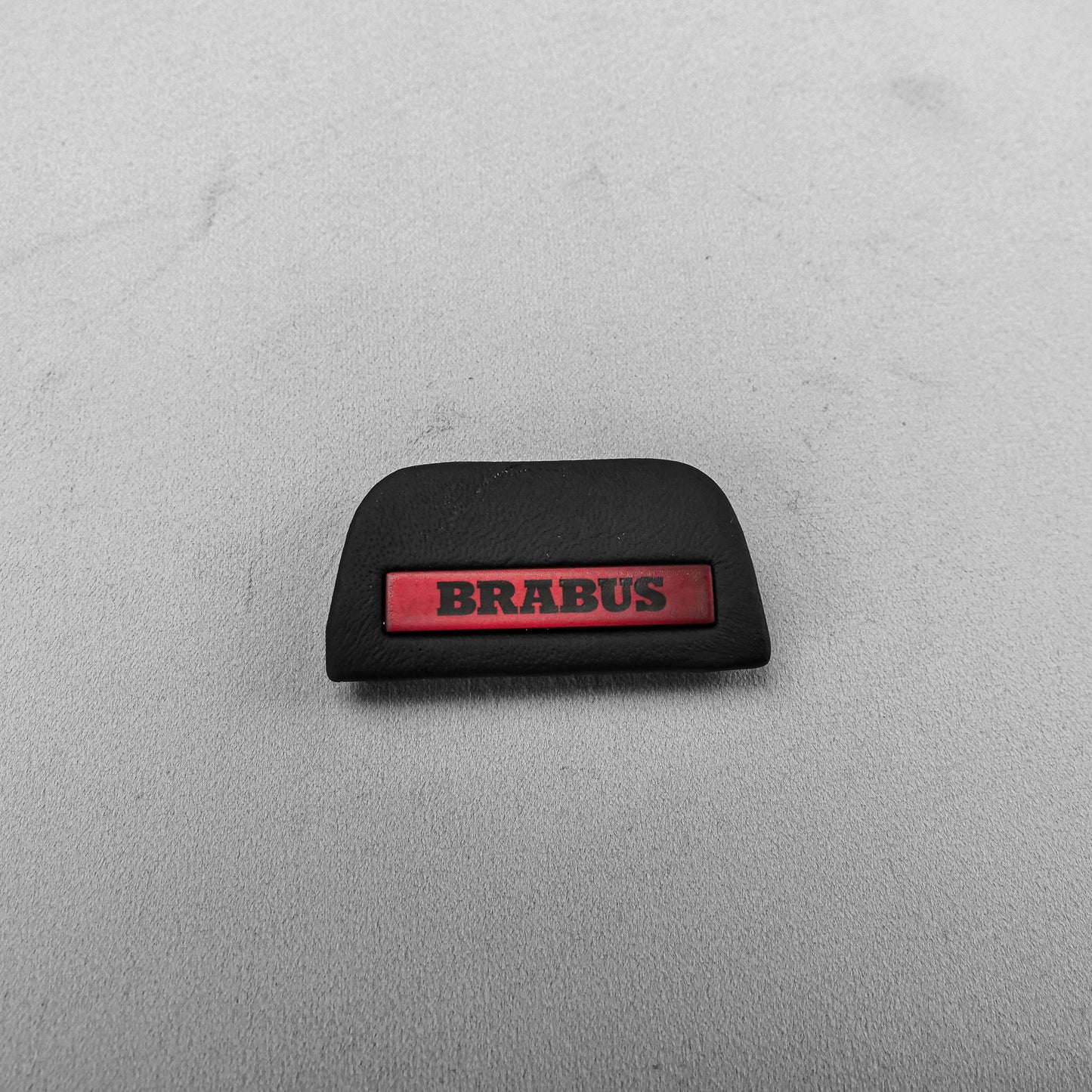 Steering Wheel Emblem Insert Brabus Style for MERCEDES-BENZ W463A-Black and Red