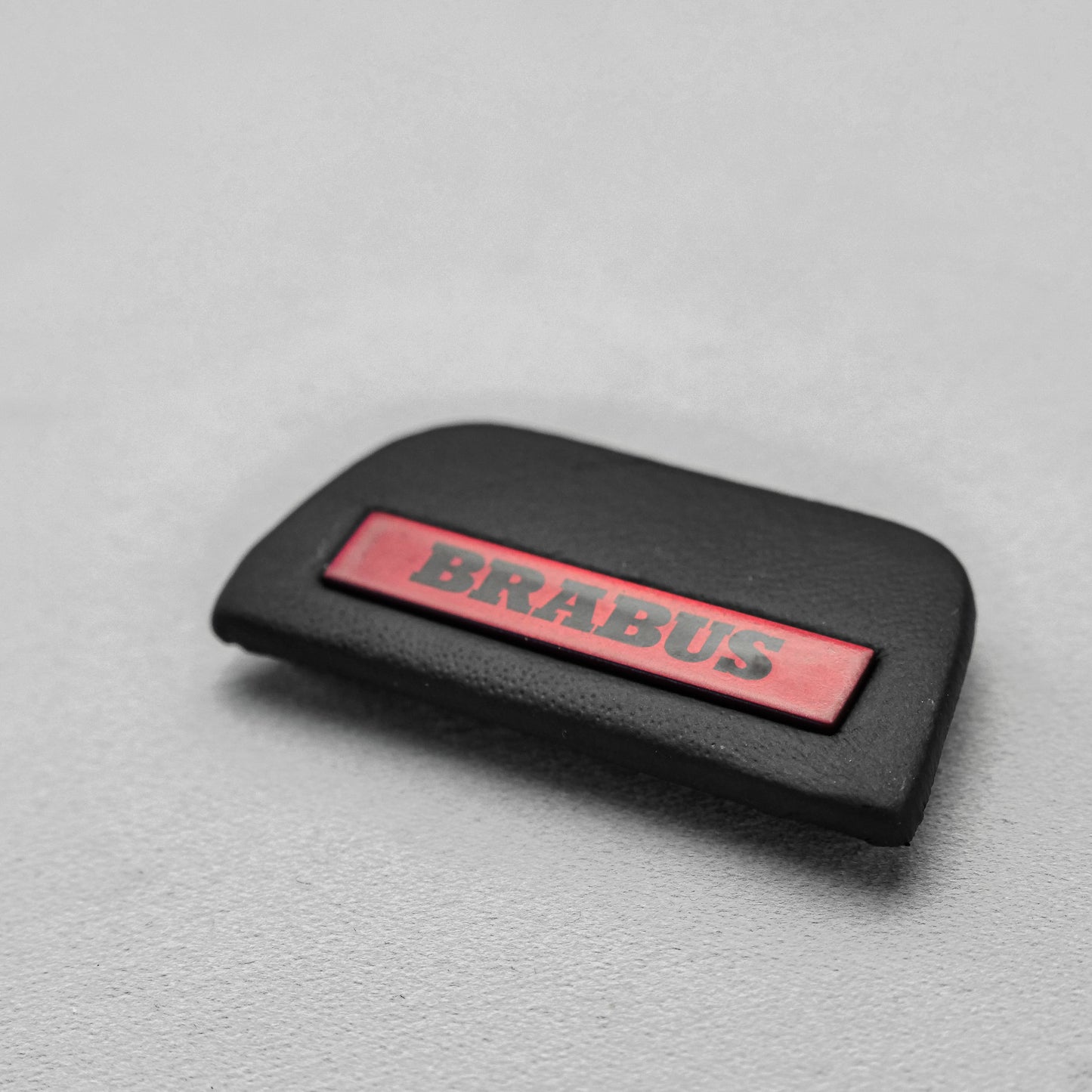 Steering Wheel Emblem Insert Brabus Style for MERCEDES-BENZ W463A-Black and Red
