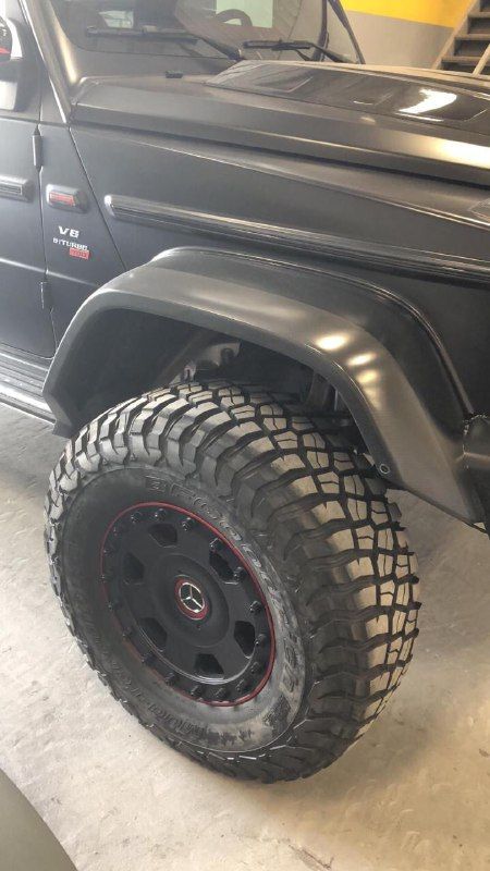 Mercedes-Benz W463a W464 4x4 Carbon Fender Flares 25cm