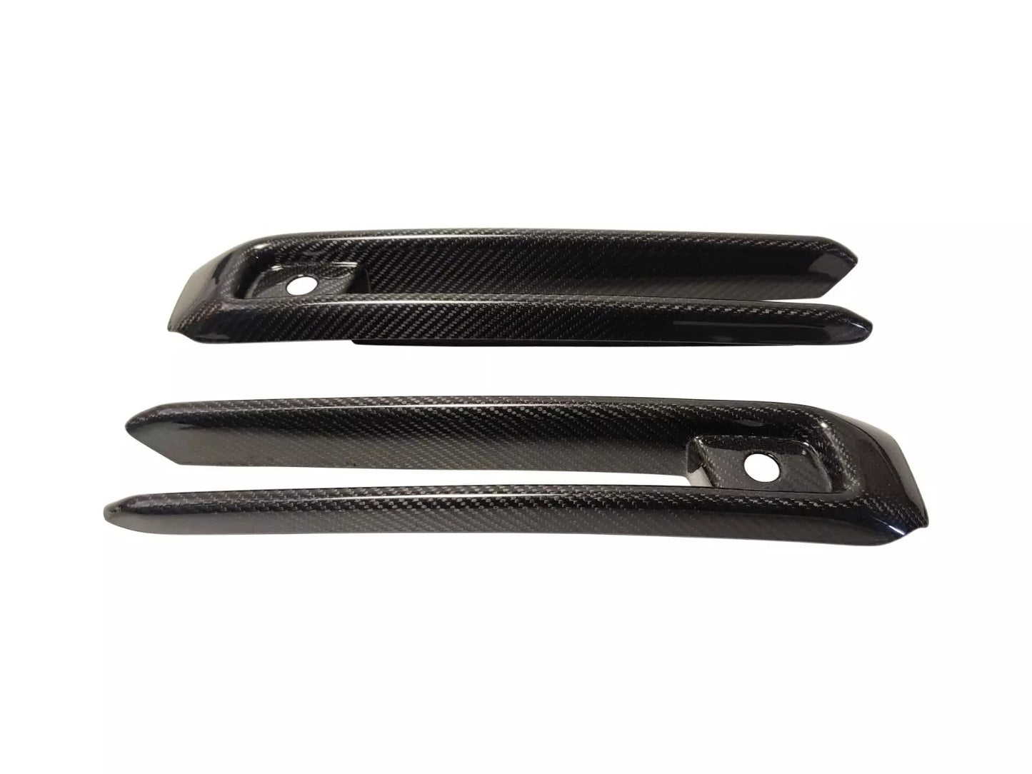 Carbon Fiber Front AMG Style Bumper Trim Inserts for Mercedes-Benz G-Class W463A