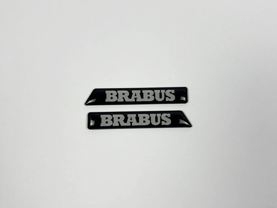 Brabus Style Fender Emblems Side Moldings Inserts for Mercedes W463A G-Class