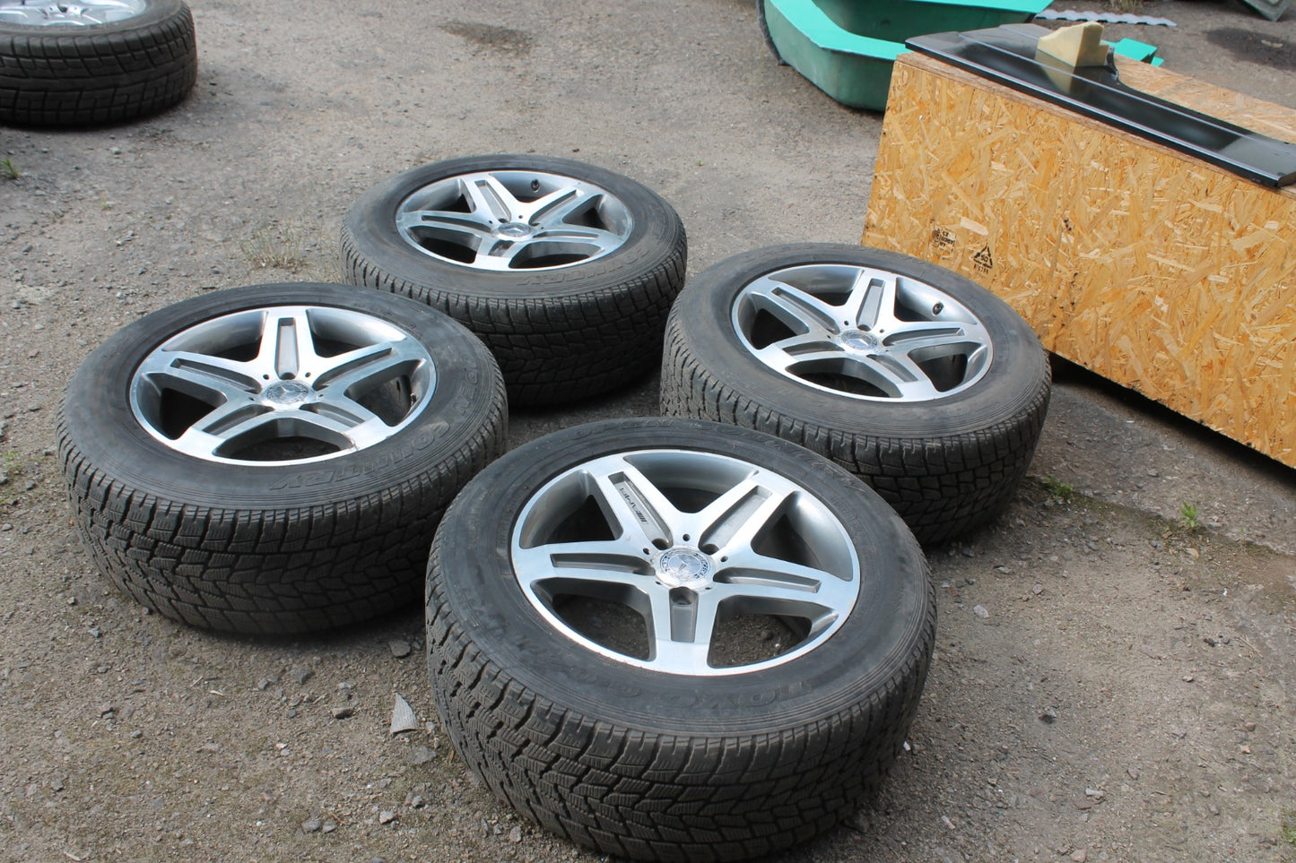 AMG Style Rims R19 with Tires for Mercedes-Benz W463 G-Class 4pcs