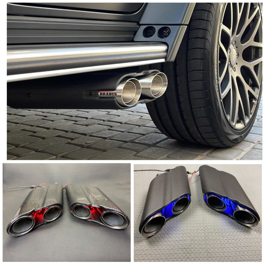 Carbon Fiber Brabus Style Rocket G900 Body Kit + Plastic Widestar Body Kit for Mercedes-Benz W463A G Wagon 2019+