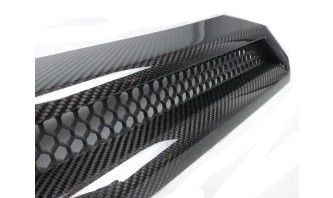 Carbon Fiber Front AMG Style Bumper Upper Attachment for Mercedes-Benz W463 G-Wagon