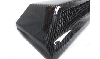 Carbon Fiber Front AMG Style Bumper Upper Attachment for Mercedes-Benz W463 G-Wagon