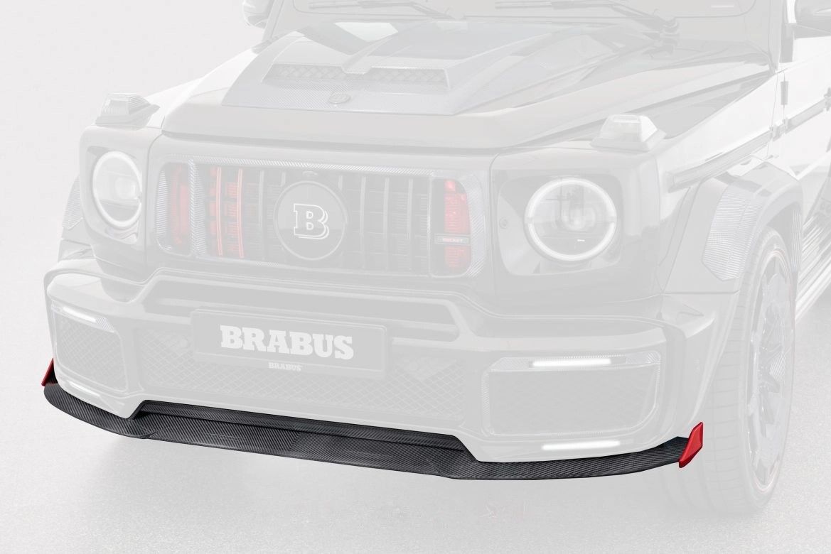 Carbon Fiber Front Lip Spoiler BRABUS Style G900 Rocket for Mercedes-Benz W463a W464 G Wagon