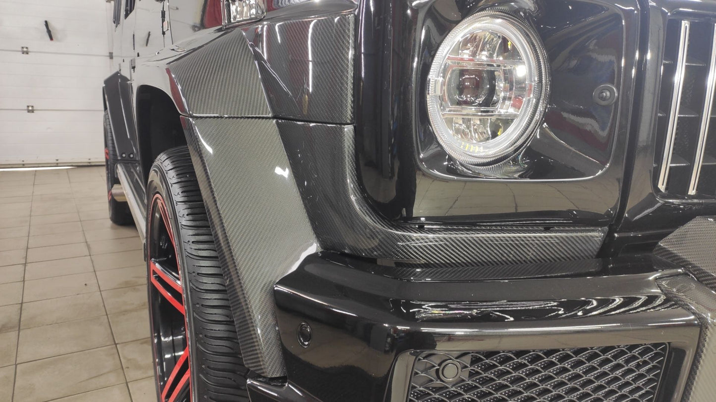 Mercedes-Benz G-Wagon W463 Brabus Style Widestar Carbon Fiber Body Kit