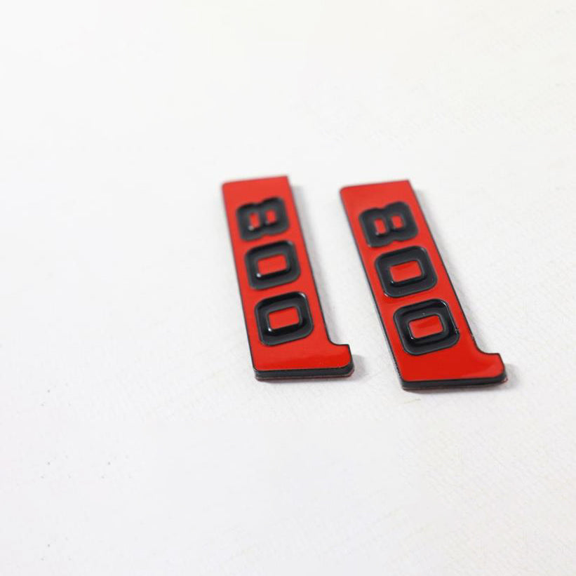 800 Brabus Fender Emblems 800 Logo Badge for G-Class Mercedes 2pcs