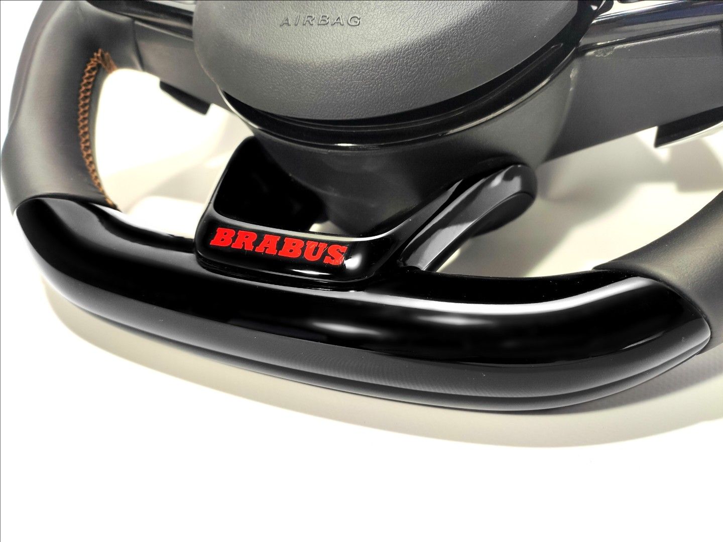 Mercedes-Benz GLC GLE GLS C CLA W205 W166 X166 Steering Wheel Piano Black Leather