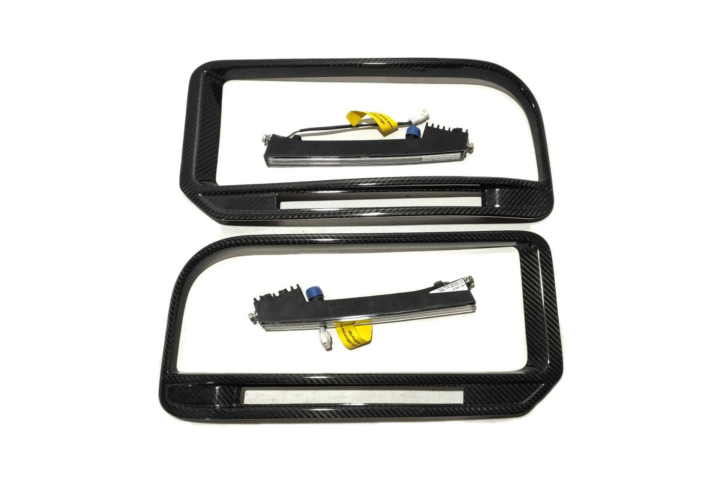 Carbon Front Bumper Inserts with LEDs Widestar Brabus for Mercedes-Benz W463A G Wagon