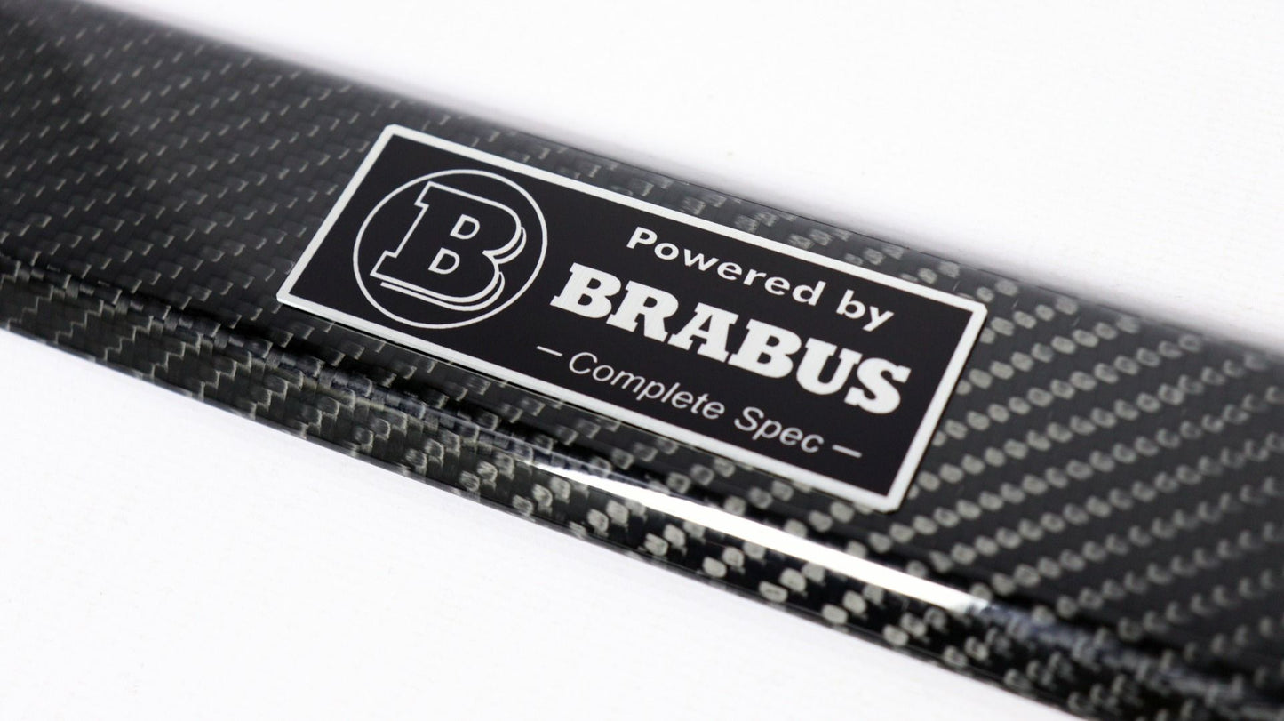 Mercedes-Benz G-Wagon W463 Brabus Style Carbon Fiber LED Door Sills Set 4 pcs