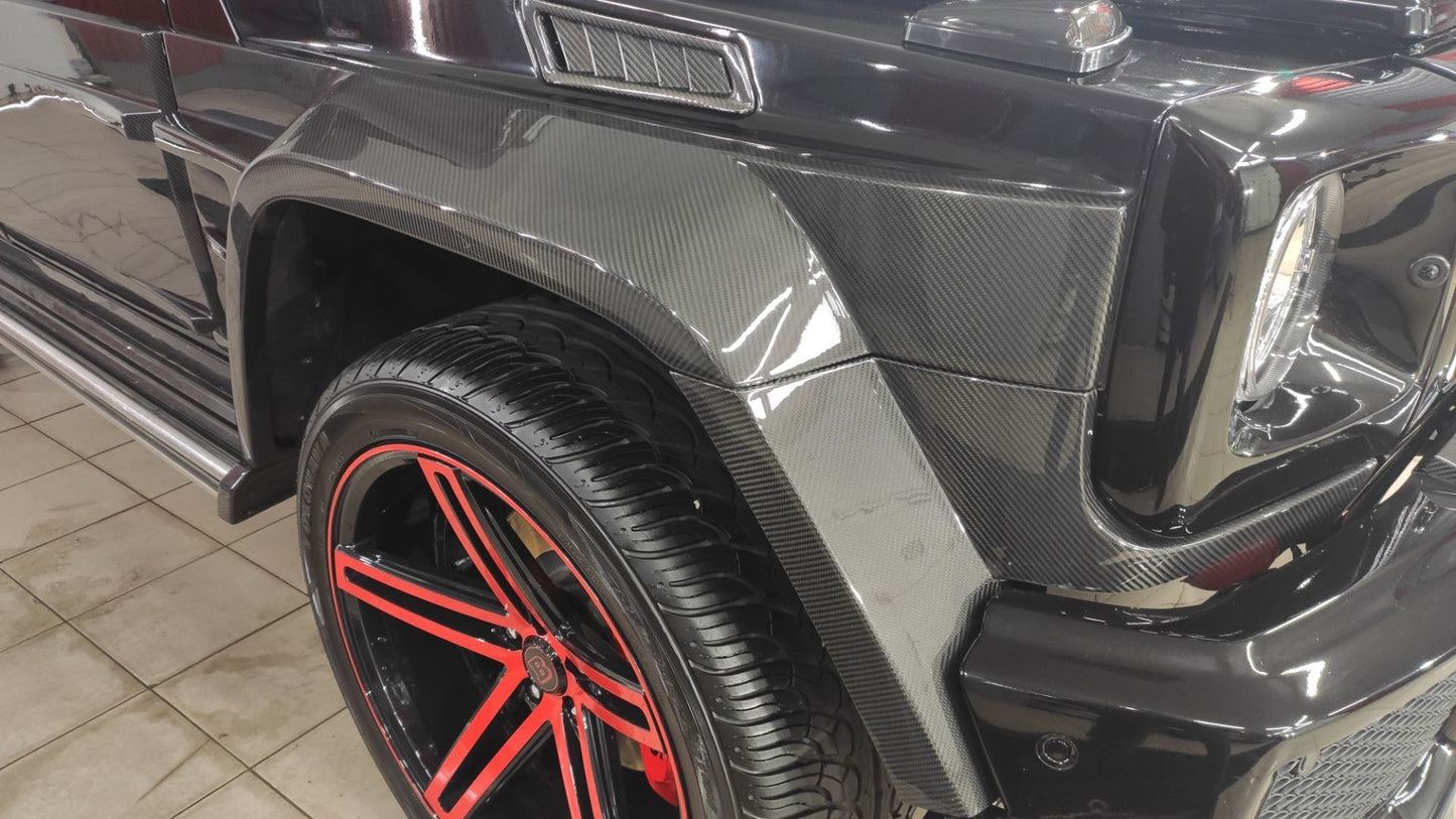 Mercedes-Benz G-Wagon W463 Brabus Style Widestar Carbon Fiber Body Kit