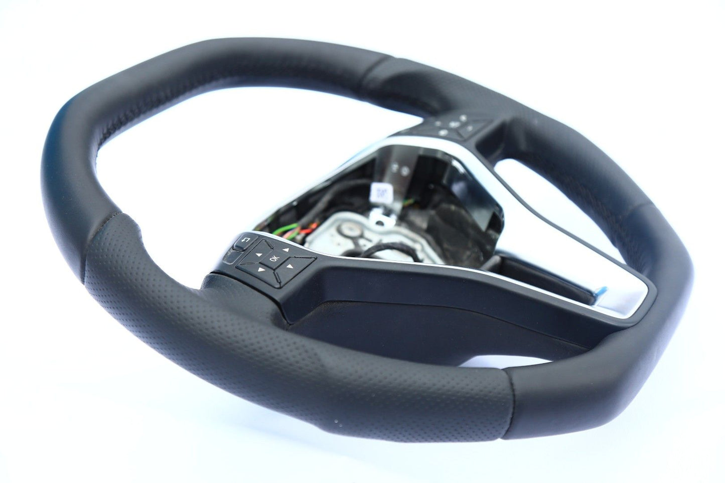 Mercedes-Benz CLS E-Class SLK W172 W212 W218 Steering Wheel Genuine Leather