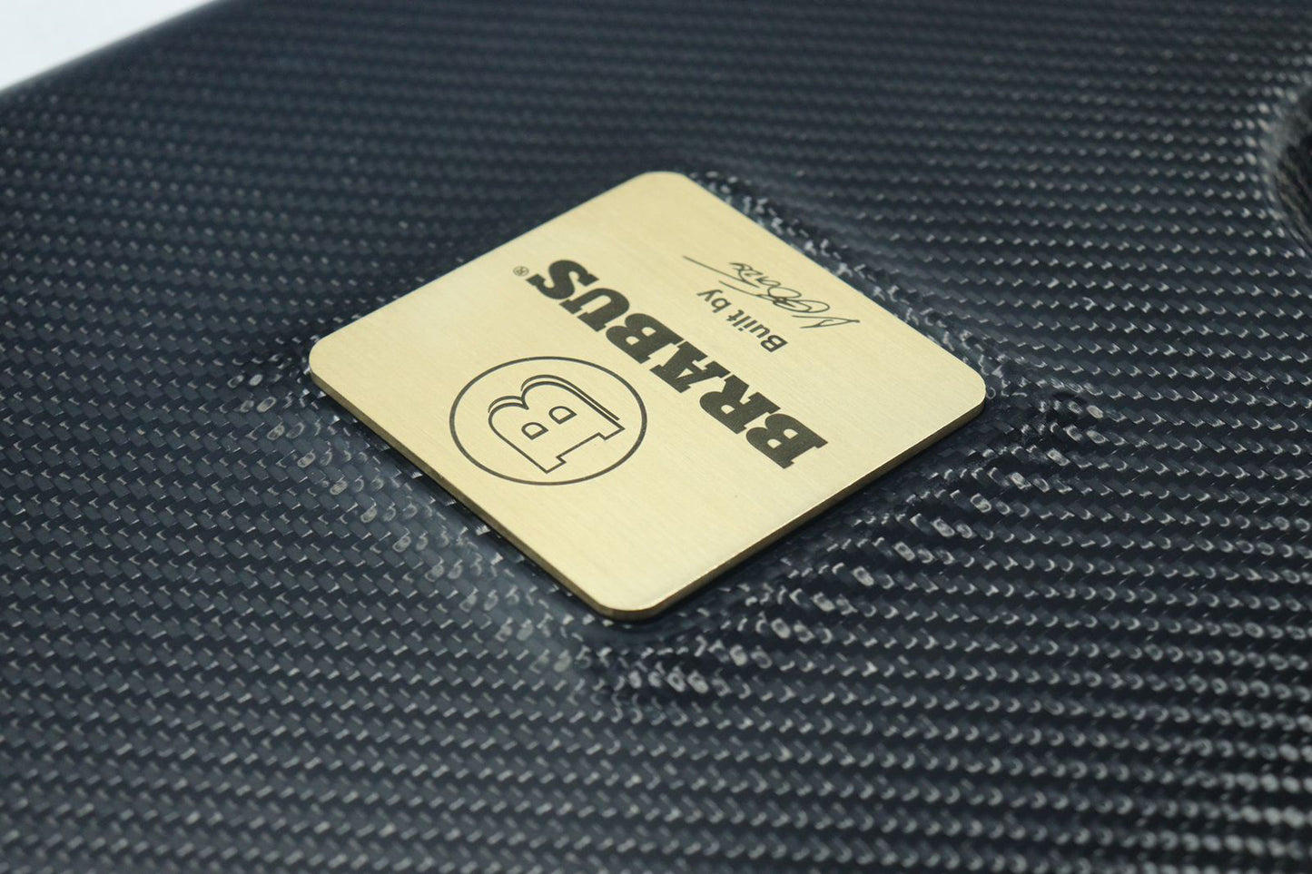 Brabus Style Engine Cover Badge for Mercedes-Benz Cars