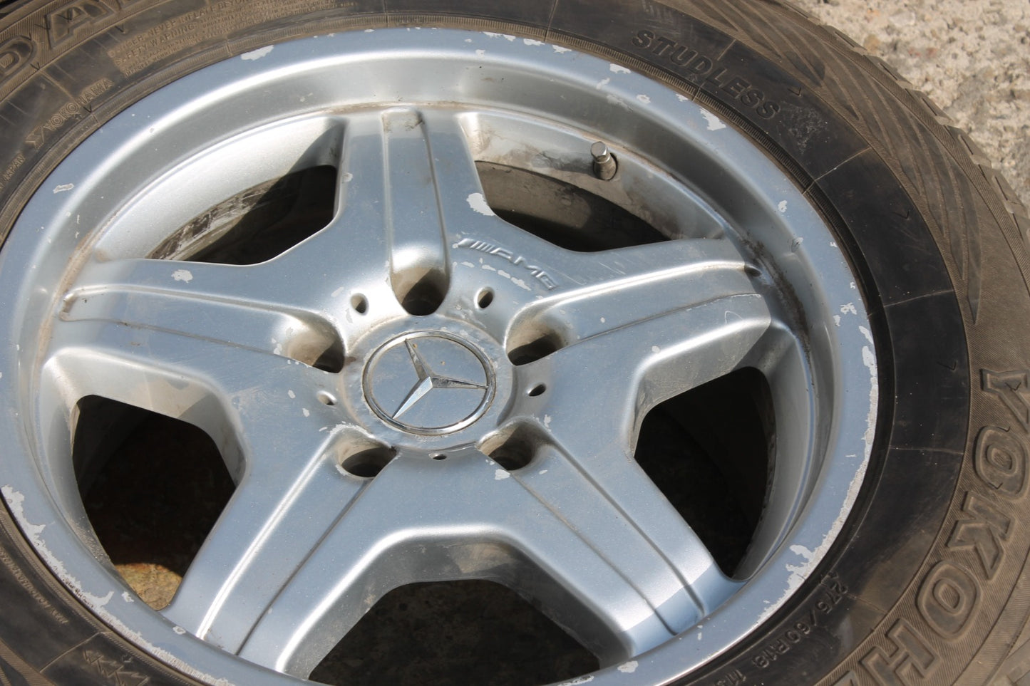 AMG Style Rims R18 with Tires for Mercedes-Benz W463 G-Class 4pcs