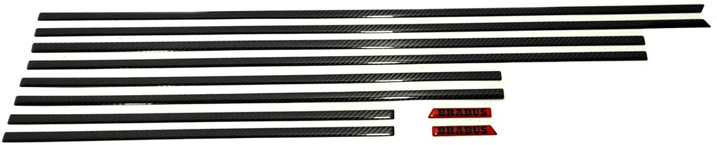 Carbon Fiber Side Molding Insertions Brabus Style for Mercedes-Benz G-Class W463A W464