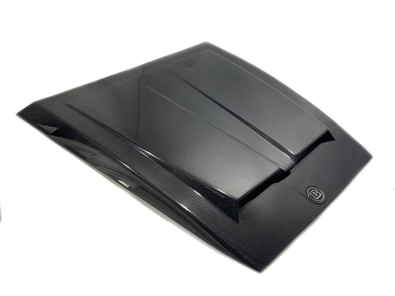 Carbon Fiber Brabus Style Hood Cover Scoop for Mercedes-Benz W463A G-Class