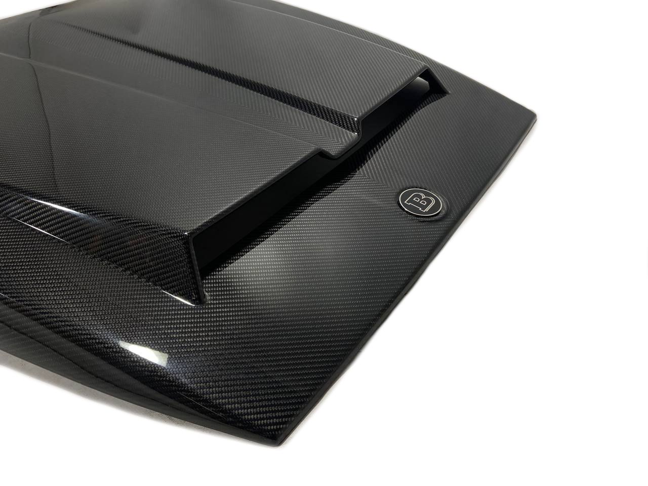 Carbon Fiber Brabus Style Hood Cover Scoop for Mercedes-Benz W463A G-Class