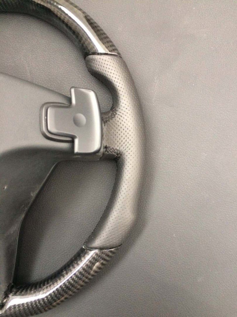 Mercedes-Benz CLS SLK E-Class W172 W218 W212 Steering Wheel Leather Carbon