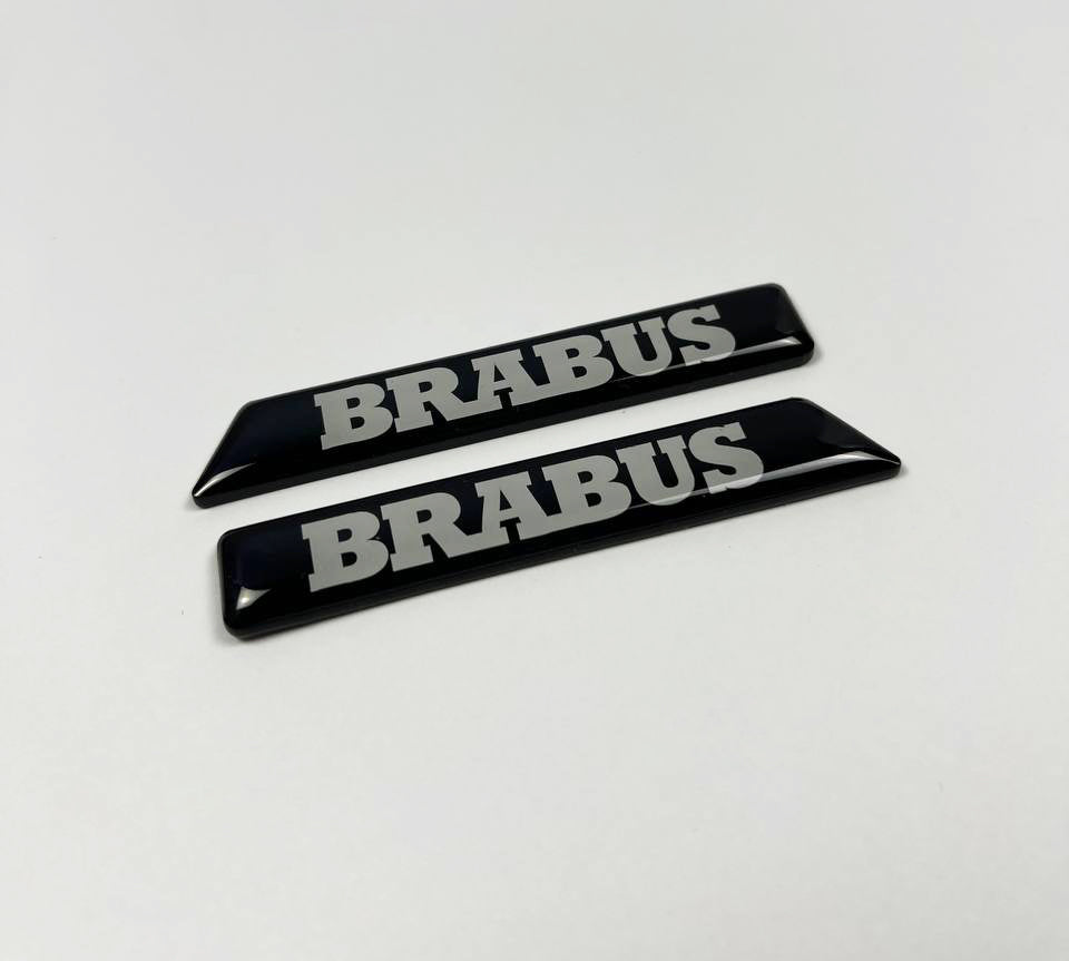 Brabus Style Fender Emblems Side Moldings Inserts for Mercedes W463A G-Class