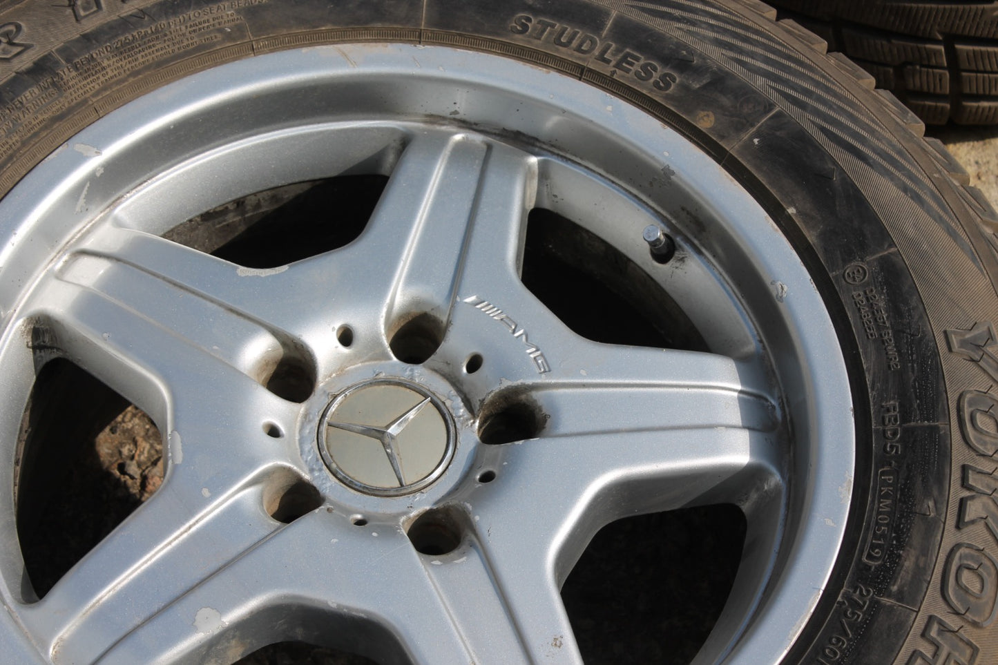 AMG Style Rims R18 with Tires for Mercedes-Benz W463 G-Class 4pcs