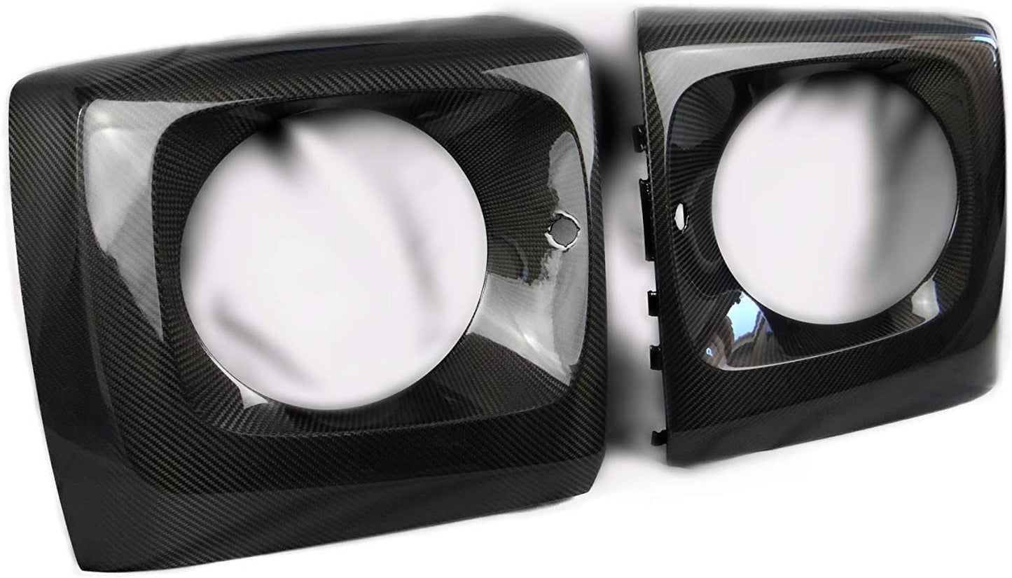 Carbon Fiber Front Headlight Covers for Mercedes-Benz W463A G-Class
