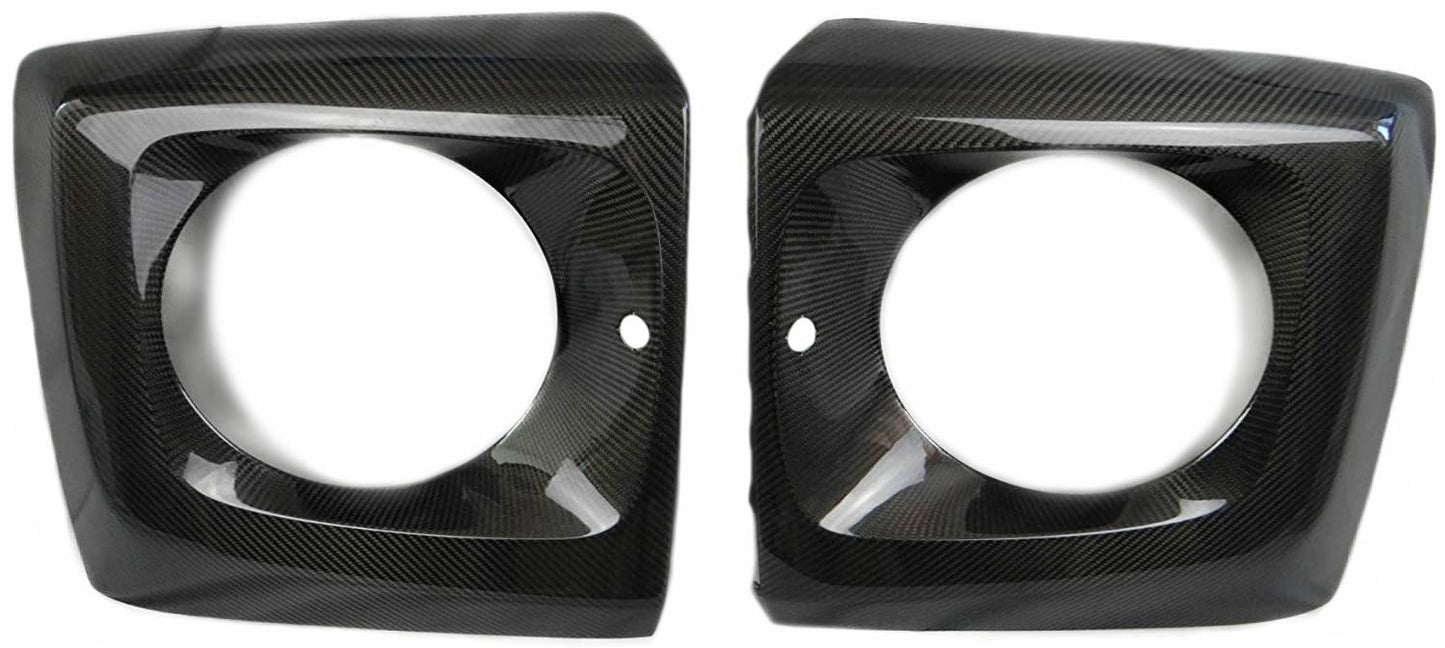 Carbon Fiber Front Headlight Covers for Mercedes-Benz W463A G-Class