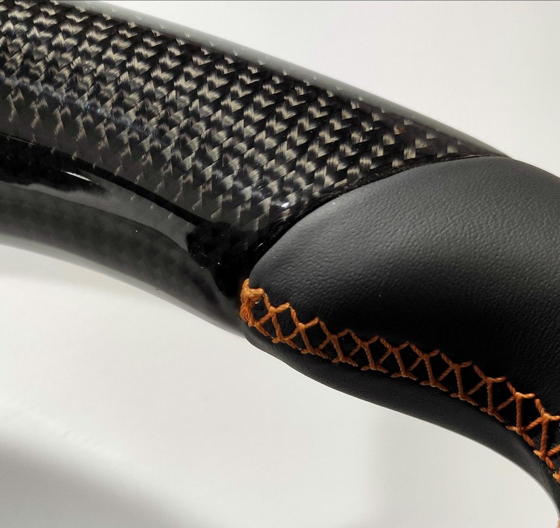 Mercedes-Benz GLE GLC GLS C CLA W205 W166 X166 AMG Steering Wheel Carbon Fiber Leather