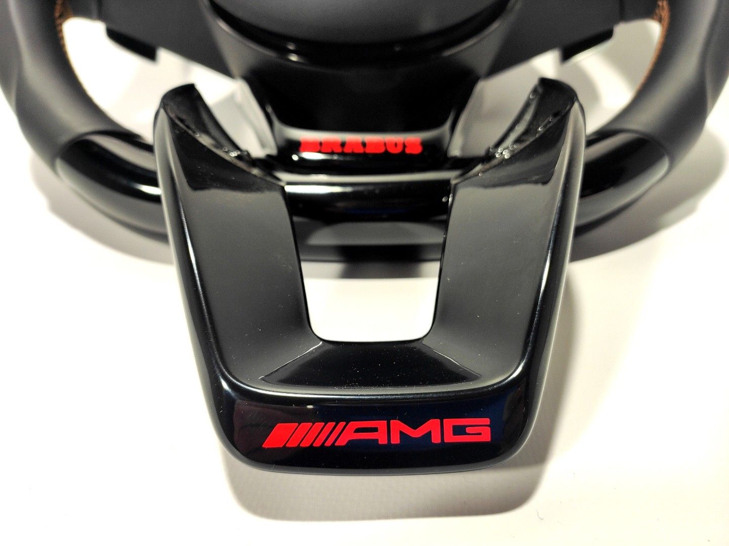 Mercedes-Benz GLC GLE GLS C CLA W205 W166 X166 Steering Wheel Piano Black Leather