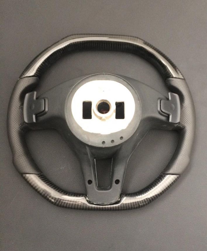 Mercedes-Benz CLS SLK E-Class W172 W218 W212 Steering Wheel Leather Carbon