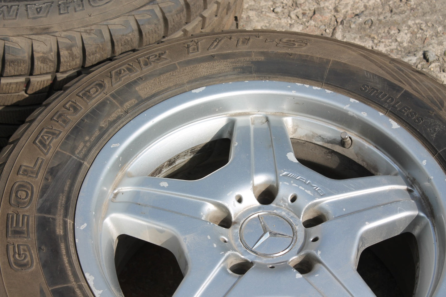 AMG Style Rims R18 with Tires for Mercedes-Benz W463 G-Class 4pcs