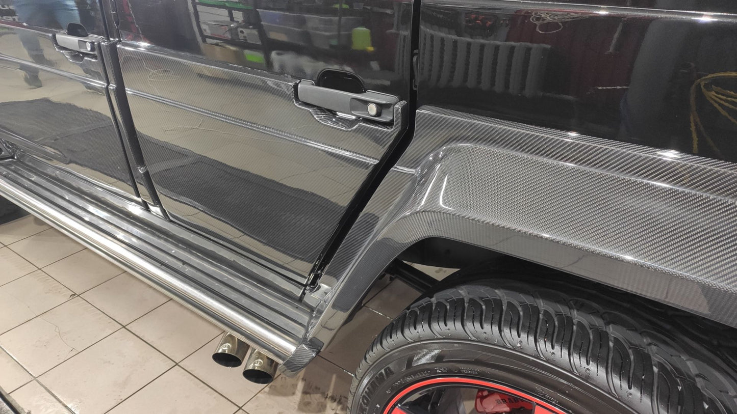 Mercedes-Benz G-Wagon W463 Brabus Style Widestar Carbon Fiber Body Kit