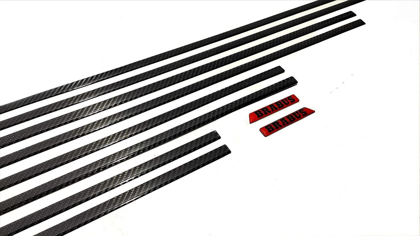 Carbon Fiber Side Molding Insertions Brabus Style for Mercedes-Benz G-Class W463A W464