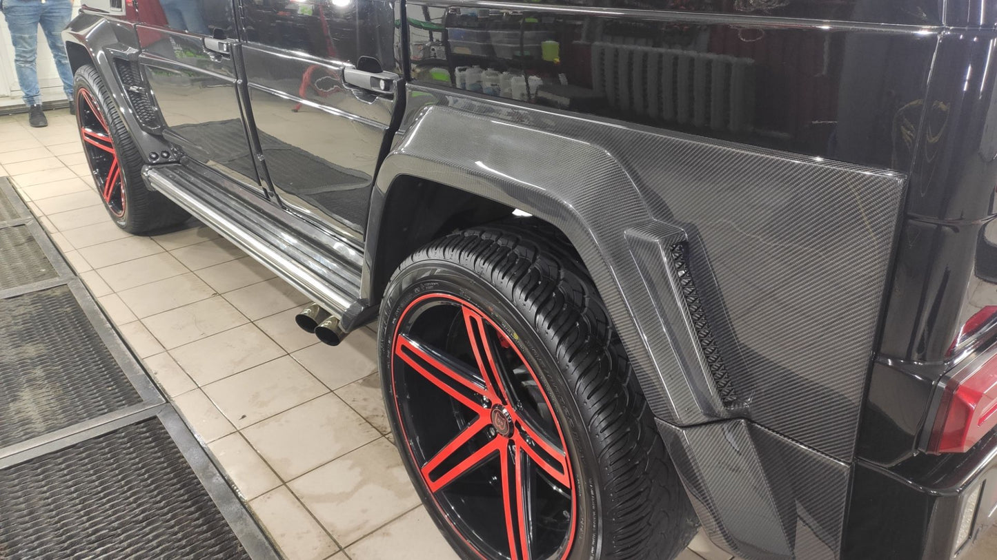 Mercedes-Benz G-Wagon W463 Brabus Style Widestar Carbon Fiber Body Kit
